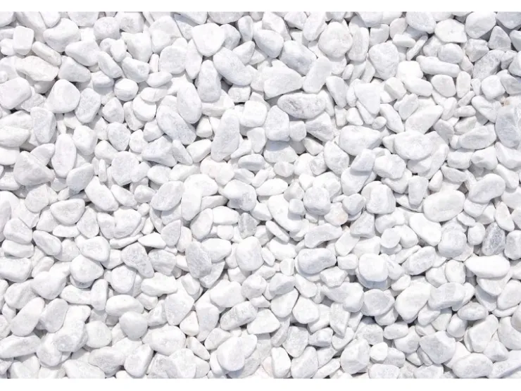 Scherf Marmorzierkiesel Carrara Weiß 12 -16 mm 1000 kg Big-Bag* Zimmerbrunnen
