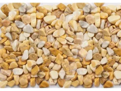 Scherf Marmorzierkiesel Siena-Gelb 15 - 25 mm 1000 kg Big-Bag