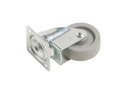 Möbel-Lenkrolle mit Platte und Softrad Ø 45 mm 40 kg* Kommode