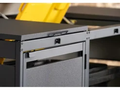 MBOX24 Classic Mülltonnenbox für 4 Mülltonnen (240L) aus Verzinktem Stahl 4er Metall Mülltonnenverkleidung in Anthrazit Robust & Wetterfest* Aufbewahrung
