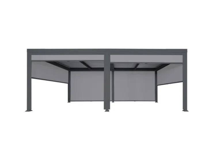 MCW Alu Pergola L41 mit 6x Seitenwand 3x6m* Insektenschutz