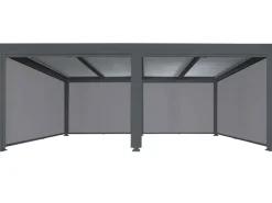 MCW Alu Pergola L41 mit 6x Seitenwand 3x6m* Insektenschutz
