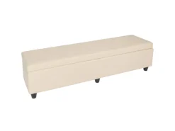 MCW Aufbewahrungs-Truhe Arezzo XXL Creme* Aufbewahrung