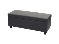 MCW Aufbewahrungs-Truhe Kriens Kunstleder 45x114x45cm Matt* Aufbewahrung