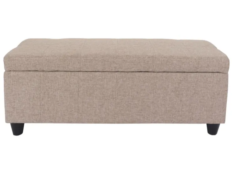MCW Aufbewahrungs-Truhe Kriens Stoff/Textil 45x114x45cm* Sitzbänke