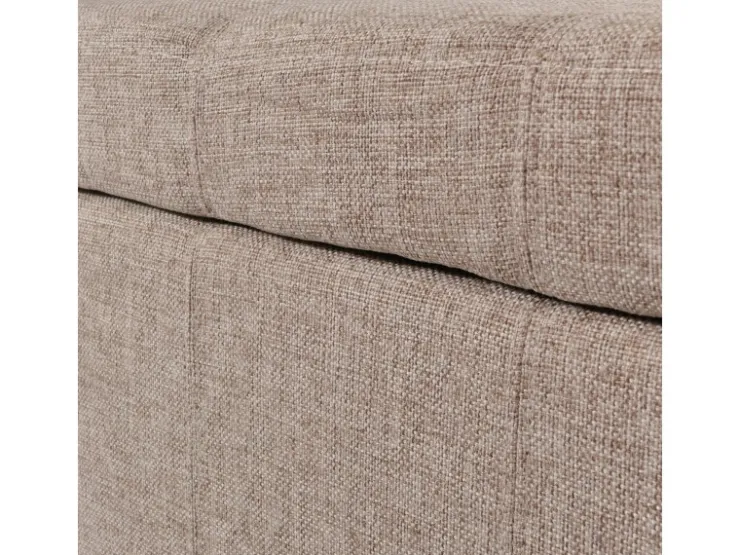 MCW Aufbewahrungs-Truhe Kriens Stoff/Textil 45x114x45cm* Sitzbänke