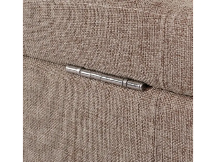 MCW Aufbewahrungs-Truhe Kriens Stoff/Textil 45x114x45cm* Sitzbänke