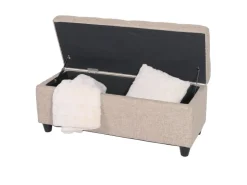 MCW Aufbewahrungs-Truhe Kriens Stoff/Textil 45x114x45cm* Sitzbänke