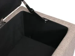 MCW Aufbewahrungs-Truhe Kriens Stoff/Textil 45x114x45cm* Sitzbänke