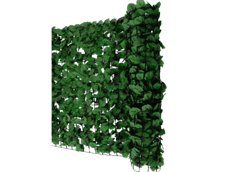 MCW Balkonsichtschutz N77 500x100cm Blatt - 500x100cm Blatt Dunkel* Bastelzubehör