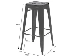 MCW Barhocker A73 2er-Set* Hocker