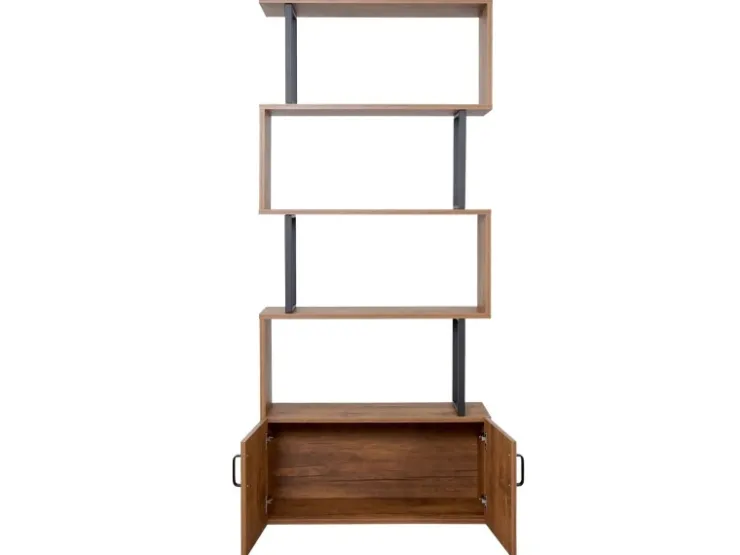 MCW Bücherregal A27 mit Tür -Optik* Bücherregale