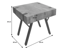 MCW Beistelltisch L54 Dunkle