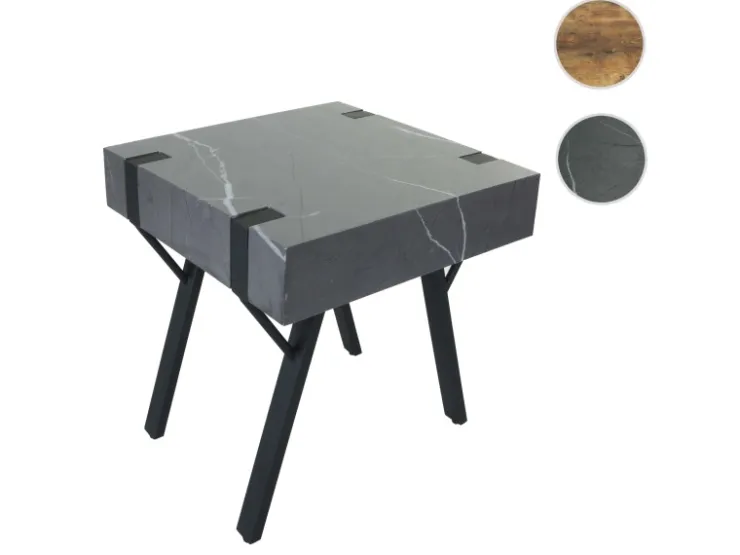 MCW Beistelltisch L54 Marmor-Optik Grau* Möbelserien