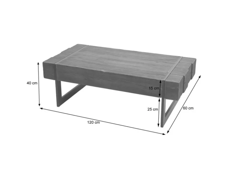 MCW Couchtisch A15a* Klarlacke