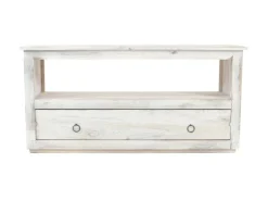 MCW Couchtisch Shabby--Look Weiß