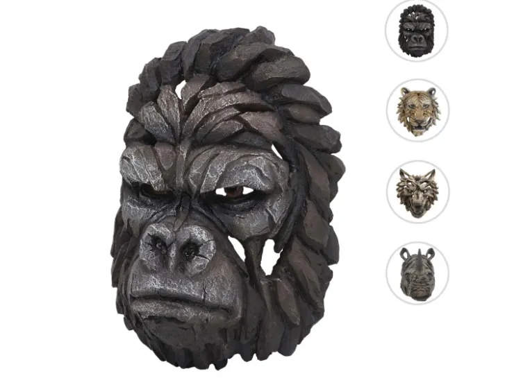 MCW Deko Schädel H41 Gorillakopf 34cm