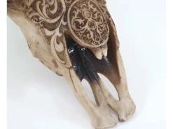 MCW Deko Schädel Longhorn