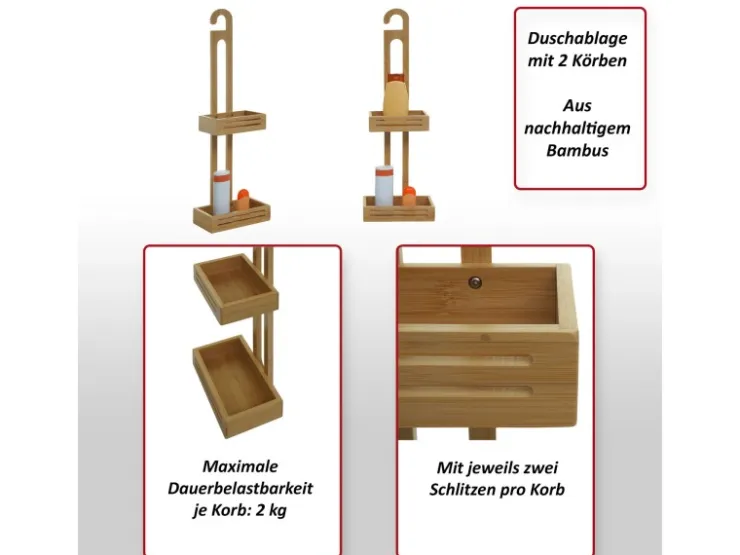MCW Duschablage M23
