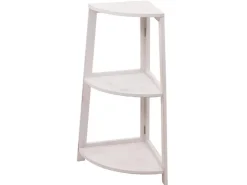 MCW Eckregal K44 Shabby Weiß