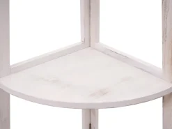 MCW Eckregal K44 Shabby Weiß