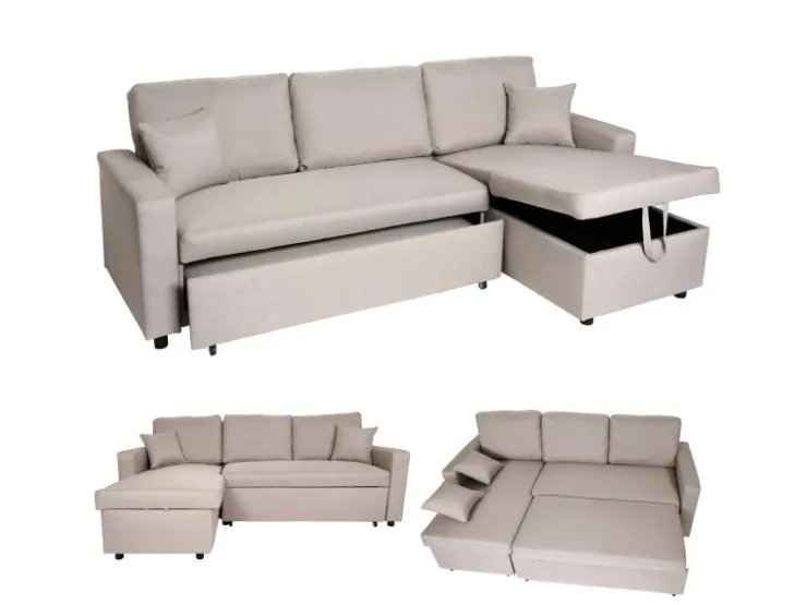 MCW Ecksofa mit Bettkasten L17