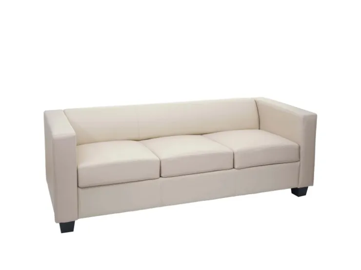 MCW 3er Sofa Lille Kunstleder