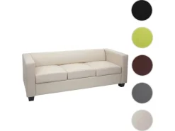 MCW 3er Sofa Lille Kunstleder