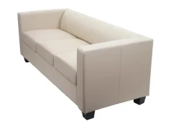 MCW 3er Sofa Lille Leder Creme* Sofas