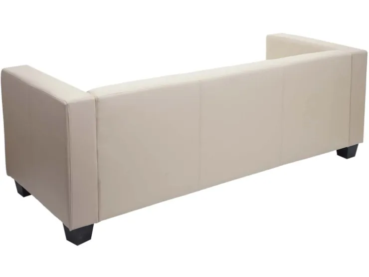 MCW 3er Sofa Lille Leder Creme* Sofas