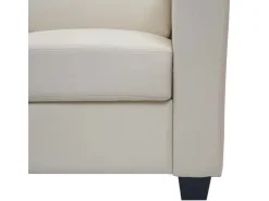 MCW 3er Sofa Lille Leder Creme* Sofas