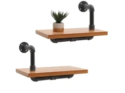 MCW 2er-Set Wandregal N29 29x45x25cm* Schweberegale