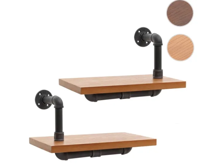 MCW 2er-Set Wandregal N29 29x45x25cm* Schweberegale