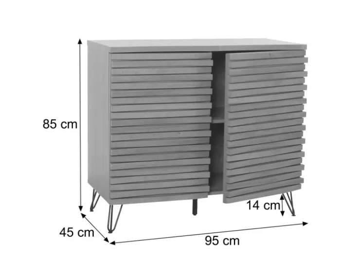 MCW Kommode M49 85x95x45cm* Möbelserien