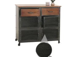 MCW Kommode N28 Schwarz Braun* Möbelserien