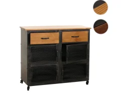 MCW Kommode N28 Schwarz Braun* Möbelserien