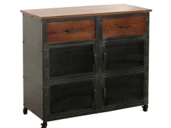 MCW Kommode N28 Schwarz Braun* Möbelserien
