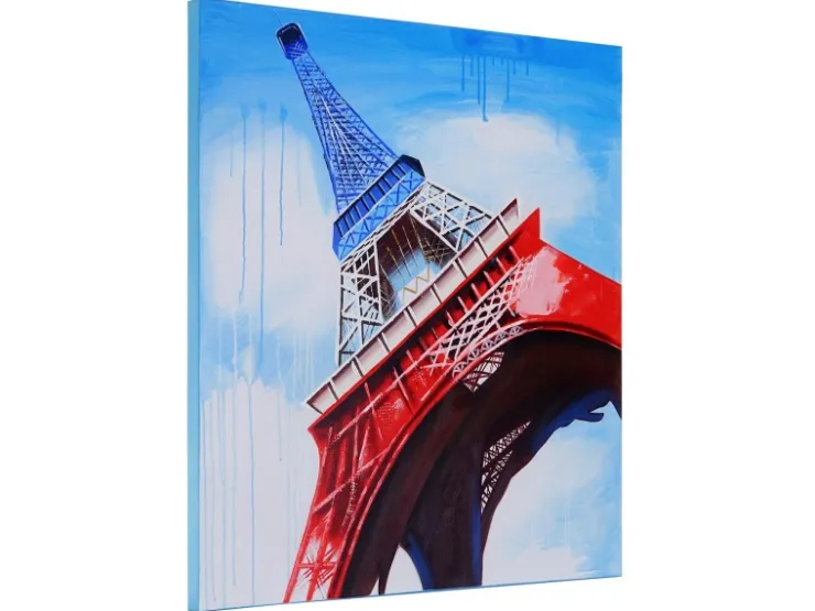 MCW Ölgemälde Eiffelturm Handgemalt