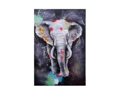MCW Ölgemälde Elefant H25 Handgemalt 180x120cm
