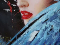 MCW Ölgemälde Frau H25 Handgemalt 80x120cm* Wanddekoration