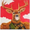 MCW Ölgemälde Hirsch Handgemalt* Wanddekoration
