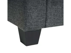 MCW Modular 3-Sitzer Sofa Couch Moncalieri -Grau ohne Armlehnen