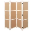 MCW Paravent G52 Braun 4 Panele 166x160cm* Pinnwände
