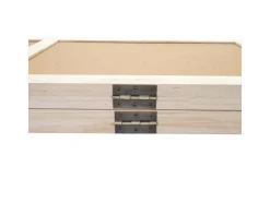 MCW Paravent G52 Braun 4 Panele 166x160cm* Pinnwände