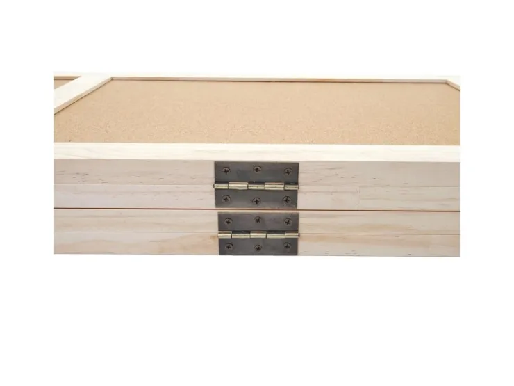 MCW Paravent G52 Braun 4 Panele 166x160cm* Pinnwände