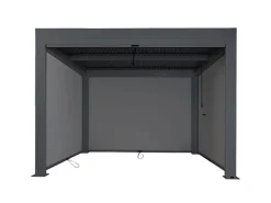 MCW Pergola L46 mit Seitenwand 3x3m* Insektenschutz