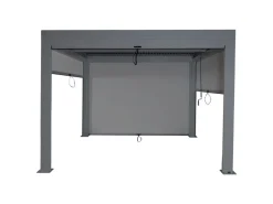 MCW Pergola L46 mit Seitenwand 3x3m* Insektenschutz