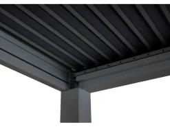 MCW Pergola L46 mit Seitenwand 3x3m* Insektenschutz