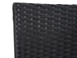 MCW Poly-Rattan Sitzbank mit Tisch E24 Kissen Creme* Sitzbänke|Kissenbezüge