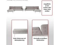 MCW Schlafsofa K22 Samt* Sofas